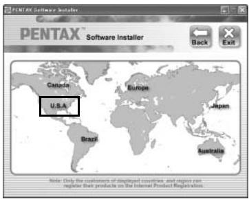PENTAX PHOTO BROWSER 3 - Enregistrement du produit sur Internet - 1