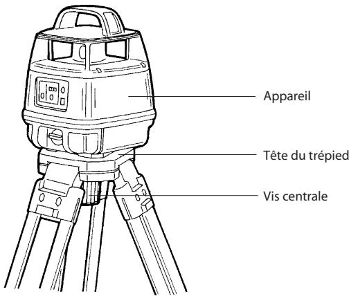 PENTAX PLP-702 - [Installation sur le trépied] - 1