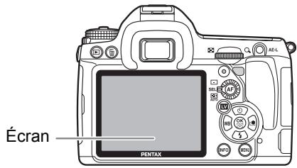 PENTAX K-7 - Écran LCD - 1
