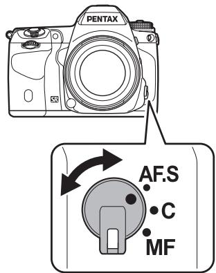 PENTAX K-7 - Utilisation de la mise au point automatique - 1