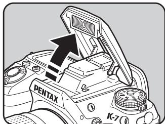 PENTAX K-7 - Utilisation du flash incorporé - 2