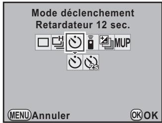 PENTAX K7 - Prise de vue à l'aide du retardateur - 3