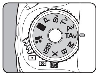 PENTAX K7 - Utilisation du mode TAv (Priorité vitesse et ouverture) - 1