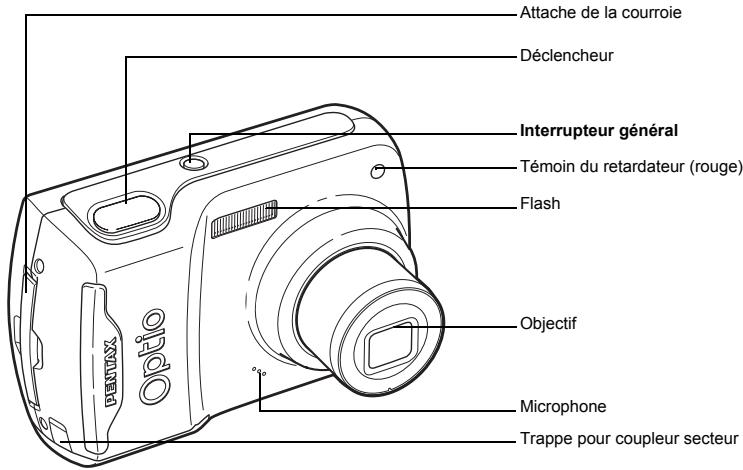 PENTAX OPTIO E30 - Descriptif de l'appareil - 1