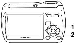 PENTAX OPTIO E30 - Réglage des fonctions de la prise de vue - 1