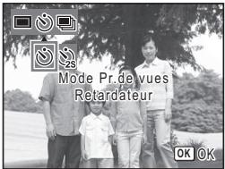 PENTAX OPTIO E30 - Utilisation du retardateur - 1