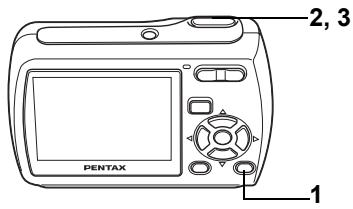PENTAX OPTIO E30 - Choix des réglages optimaux par l'appareil lui-même (mode programme) - 2