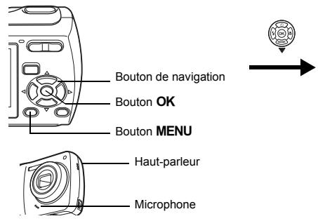 PENTAX OPTIO E30 - Enregistrement de son (mode enregistrement vocal) - 1
