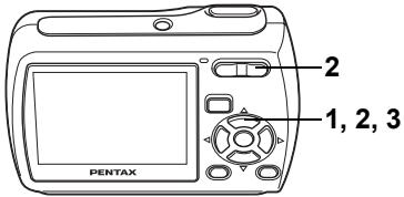 PENTAX OPTIO E30 - Enregistrement d'un mémo vocal - 3