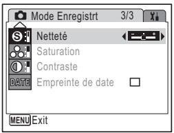 PENTAX OPTIO E30 - Réglage de la netteté (Netteté) - 2