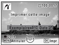Imprimer cette image Exemplaires01 Date Date MENU Annuler OK Impr