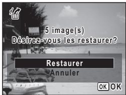 5 image(s) Désirez-vous les restaurer? Restaurer Annuler OK OK