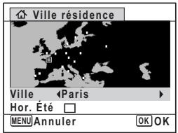 Ville résidence Ville Hor. Été □ MENU Annuler OK OK