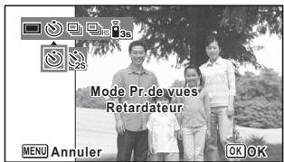 PENTAX OPTIO I-10 - Utilisation du retardateur - 2