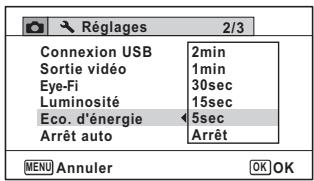 PENTAX OPTIO I-10 - Appuyez sur le bouton de navigation () . - 1