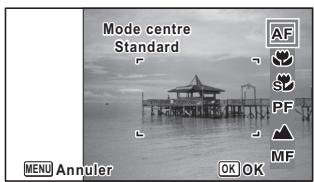 PENTAX OPTIO I-10 - Appuyez sur le bouton de navigation () en mode. - 1