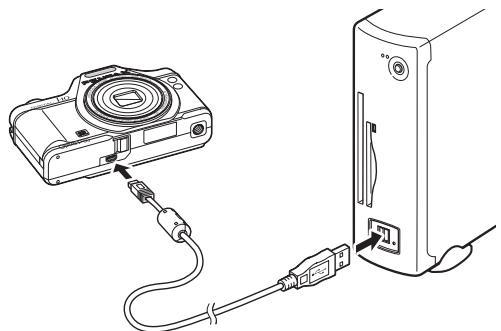 PENTAX OPTIO I-10 - Connexion de la liaison apparéil/ordinateur Windows PC - 1
