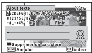 PENTAX OPTIO I-10 - Définisse le texte. - 1