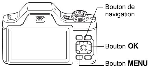 PENTAX OPTIO I-10 - Réglage de la langue d'affichage - 1