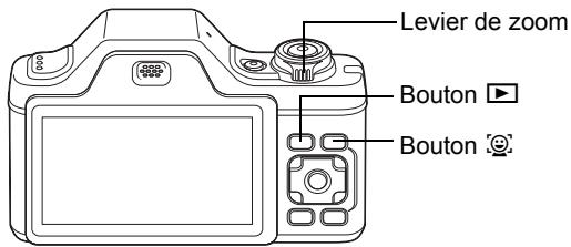 PENTAX OPTIO I-10 - Zoom automatique sur le visage du sujet (Affichage des visages en gros plan) - 1