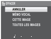PENTAX OPTIO M85 - Suppression de photos, vidéos et audios - 1