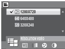 PENTAX OPTIO M85 - Résolution vidéo - 1