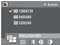 PENTAX OPTIO M85 - Le menu capture de vidéo - 1