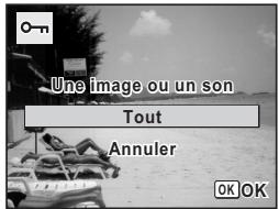 Une image ou un son Tout Annuler OK OK