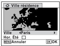 Ville résidence Ville Hor. Été □ MENU Annuler OK OK