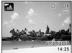 PENTAX OPTIO W80 - Appuyez sur le bouton OK. - 1