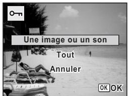 Une image ou un son Tout Annuler OK OK