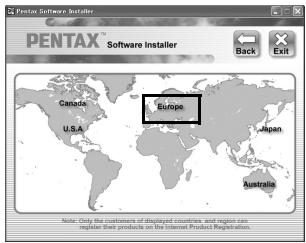 PENTAX OPTIO W80 - Enregistrement du produit sur Internet - 1