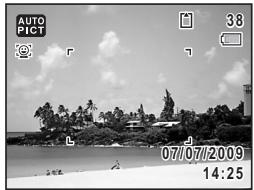 PENTAX OPTIO W80 - Appuyez sur le bouton OK. - 1