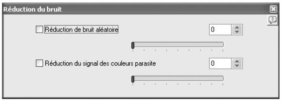 PENTAX PHOTO BROWSER - - Réglage de la réduction du bruit - 1
