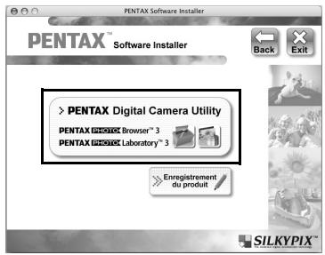 PENTAX PHOTO BROWSER - Cliquez sur [PENTAX Digital Camera Utility]. - 1
