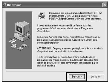 PENTAX PHOTO BROWSER - Sélectionnez la langue sur l'écran qui apparaît. - 4