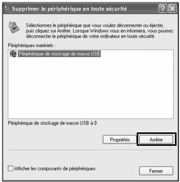 PENTAX PHOTO BROWSER - Déconnexion de l'appareil et de l'ordinateur - 2