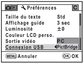 PENTAX PHOTO BROWSER - Enregistrement des images par raccordement de l'appareil et de l'ordinateur (sous Windows) - 1