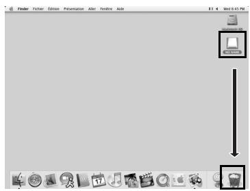 PENTAX PHOTO BROWSER - Déconnexion de la liaison appareil/Macintosh - 1