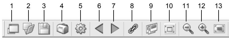 PENTAX PHOTO BROWSER - - Barre d'outils - 1