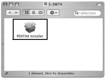 PENTAX PHOTO BROWSER - Double-cliquez sur l'icône [PENTAX Installer]. - 1