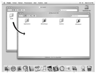 PENTAX PHOTO BROWSER - Enregistrement des images de l'appareil sur votre ordinateur Macintosh - 5