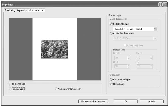 PENTAX PHOTO BROWSER - Onglet [Agrandir image] - 1