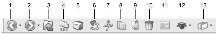 PENTAX PHOTO LABORATORY - Barre d'outils - 1