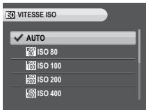 PENTAX OPTIO M900 - Vitesse ISO - 1