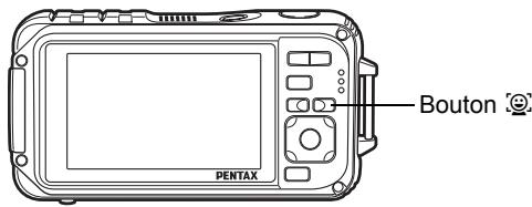 PENTAX OPTIO W90 - Sélection de la fonction de détention du visage - 1