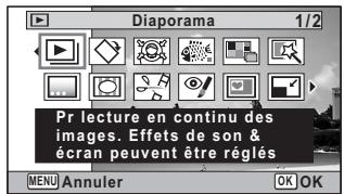 PENTAX OPTIO W90 - Utilisez le bouton de navigation (  ) pourCHOISIR une icone. - 1