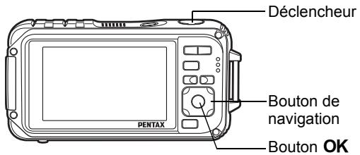 PENTAX OPTIO W90 - Prise de vue automatique (Mode programme image auto) - 1