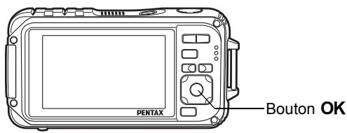 PENTAX OPTIO W90 - Affichage du mode horloge - 1