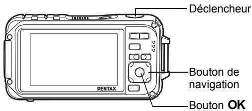PENTAX OPTIO W90 - Paramétrage des fonctions (Mode programme) - 1